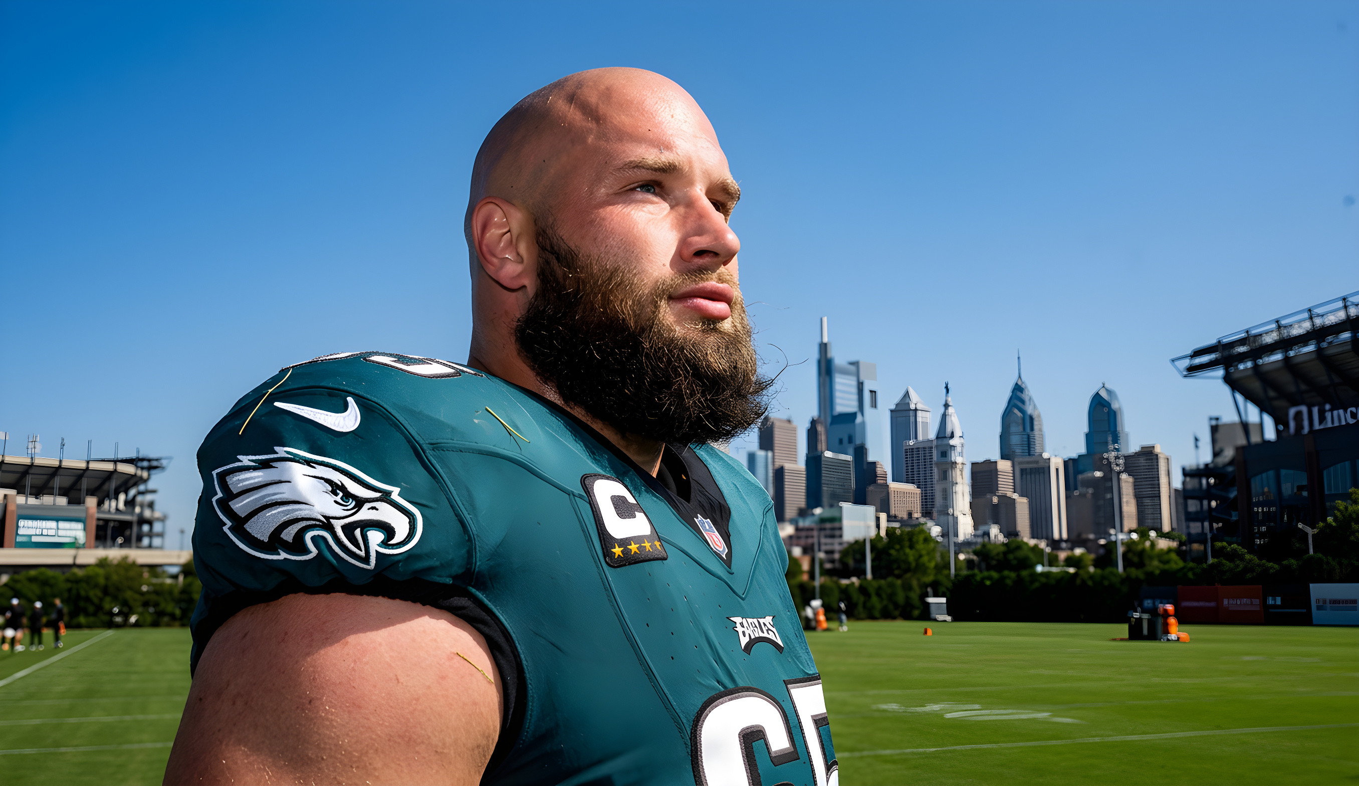 NFL-stjernen Lane Johnson stopper snart karrieren