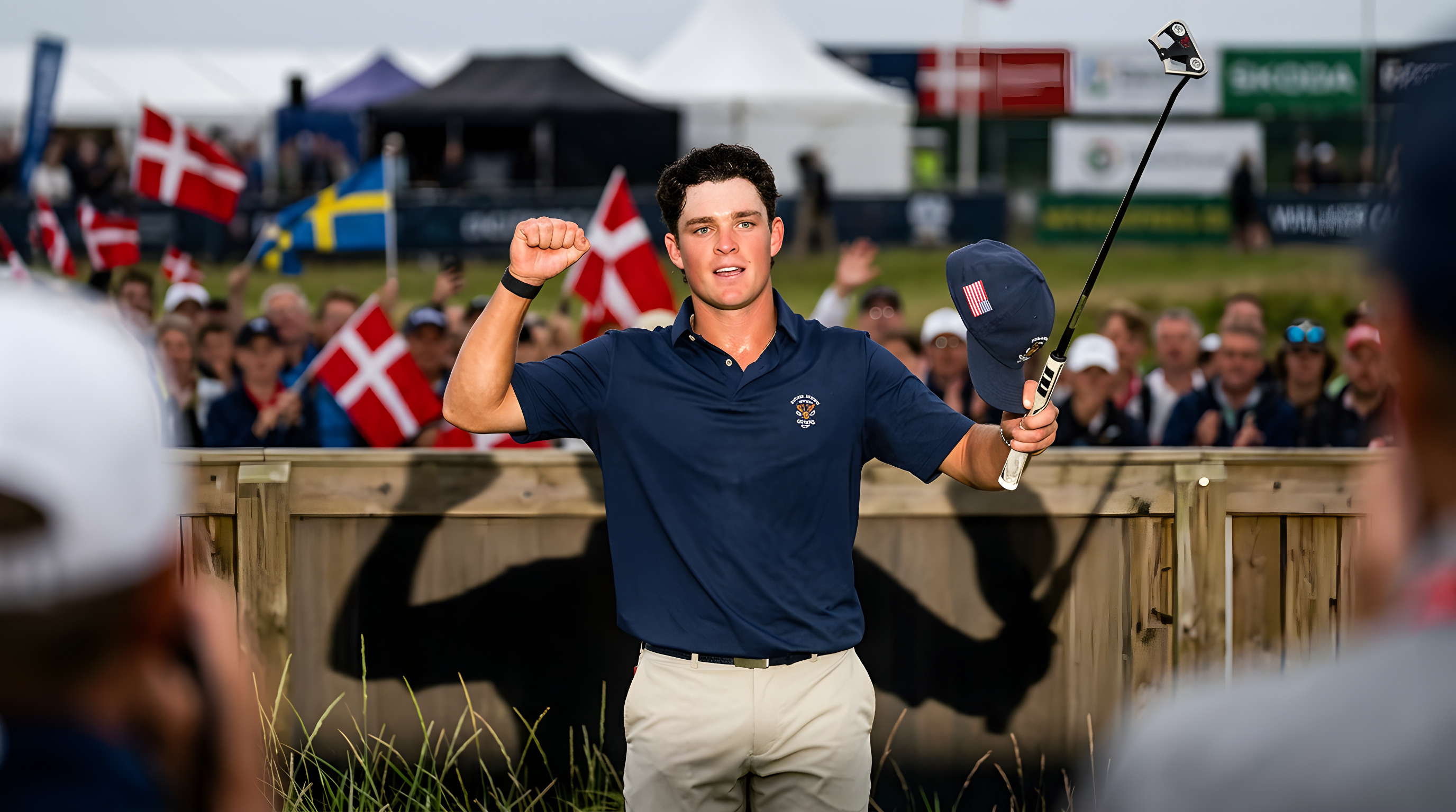 21-årigt golftalent banker på til stor turnering
