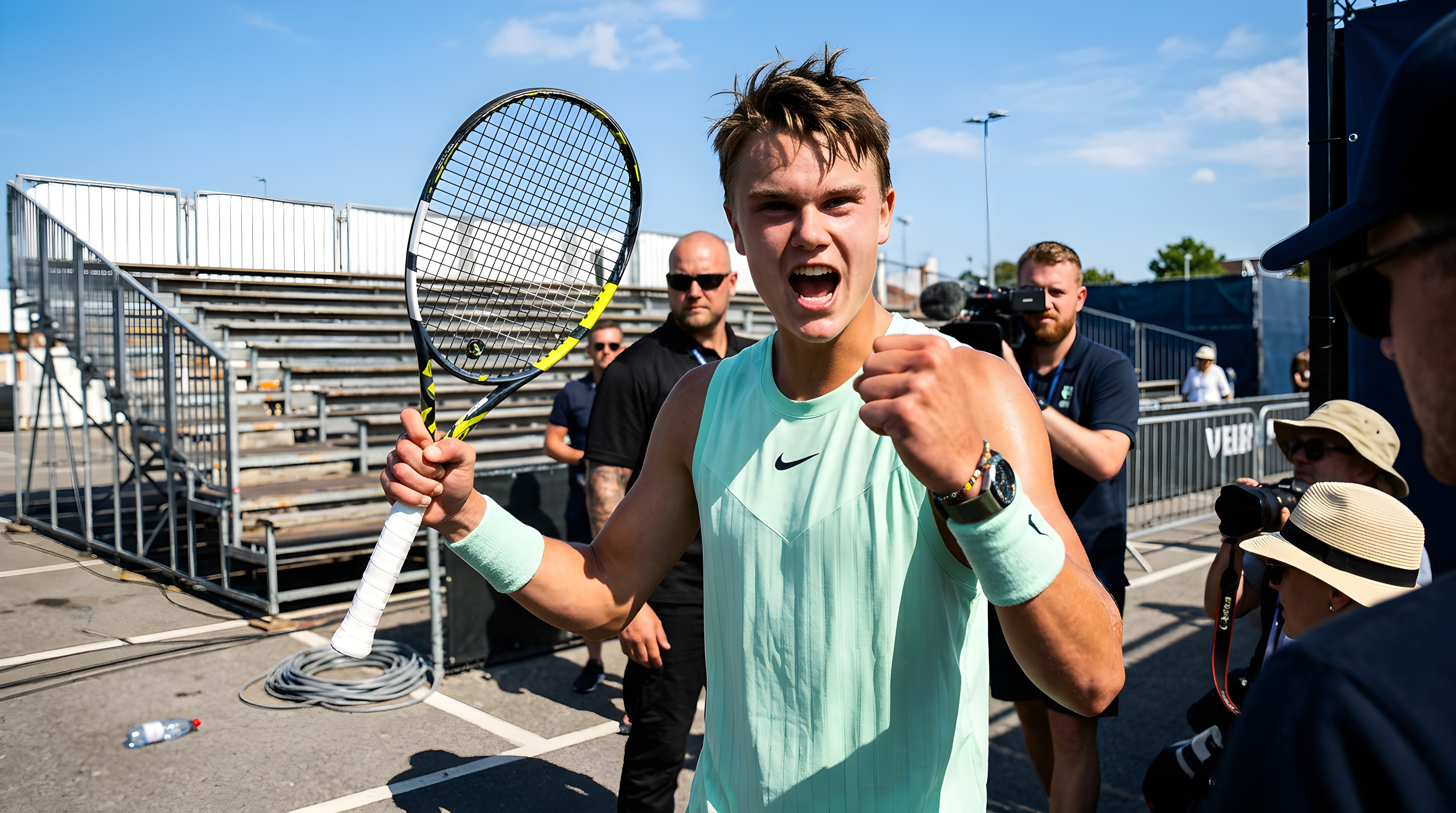 Holger Rune gør comeback på dansk jord