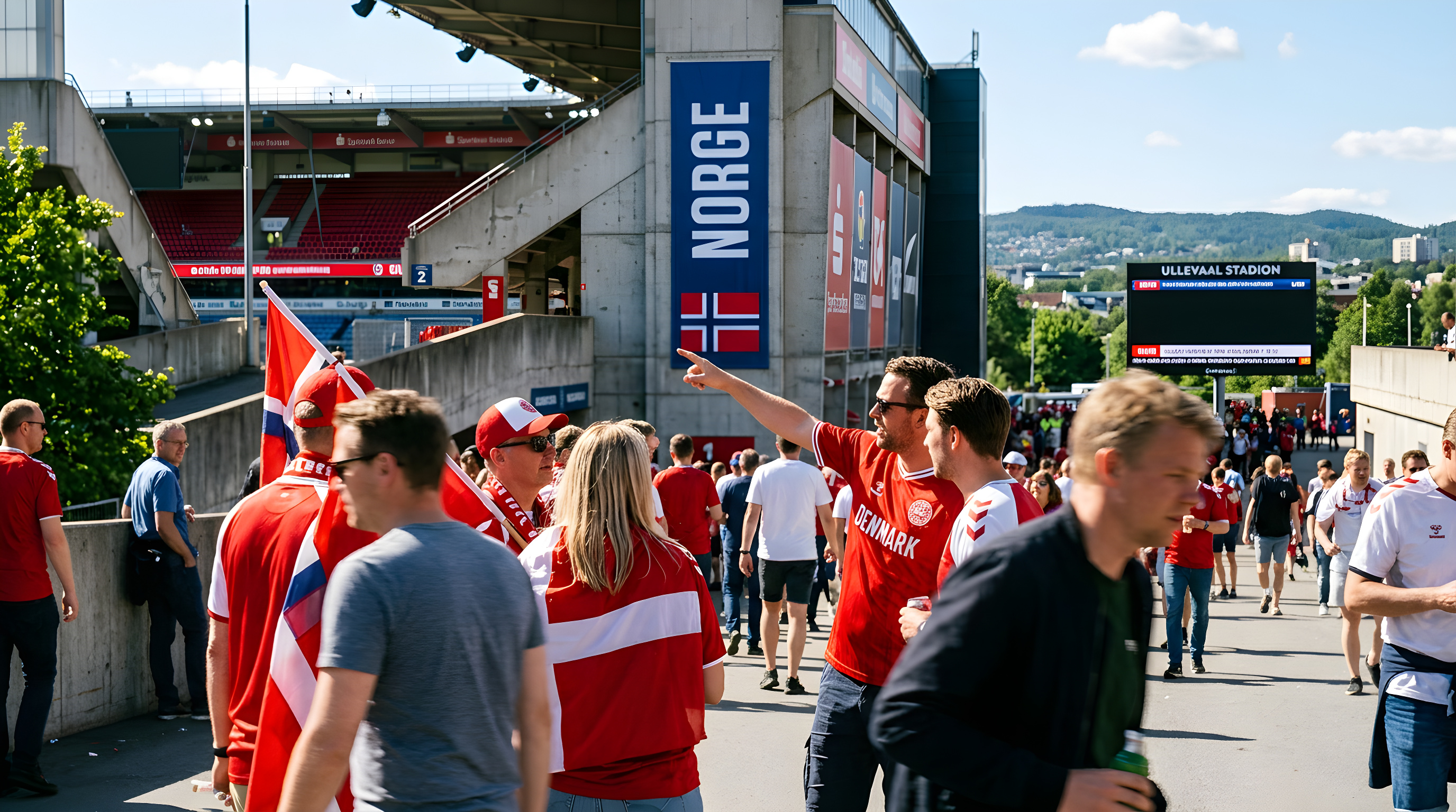 Danmark peger på Norge som favoritter før brag i Oslo