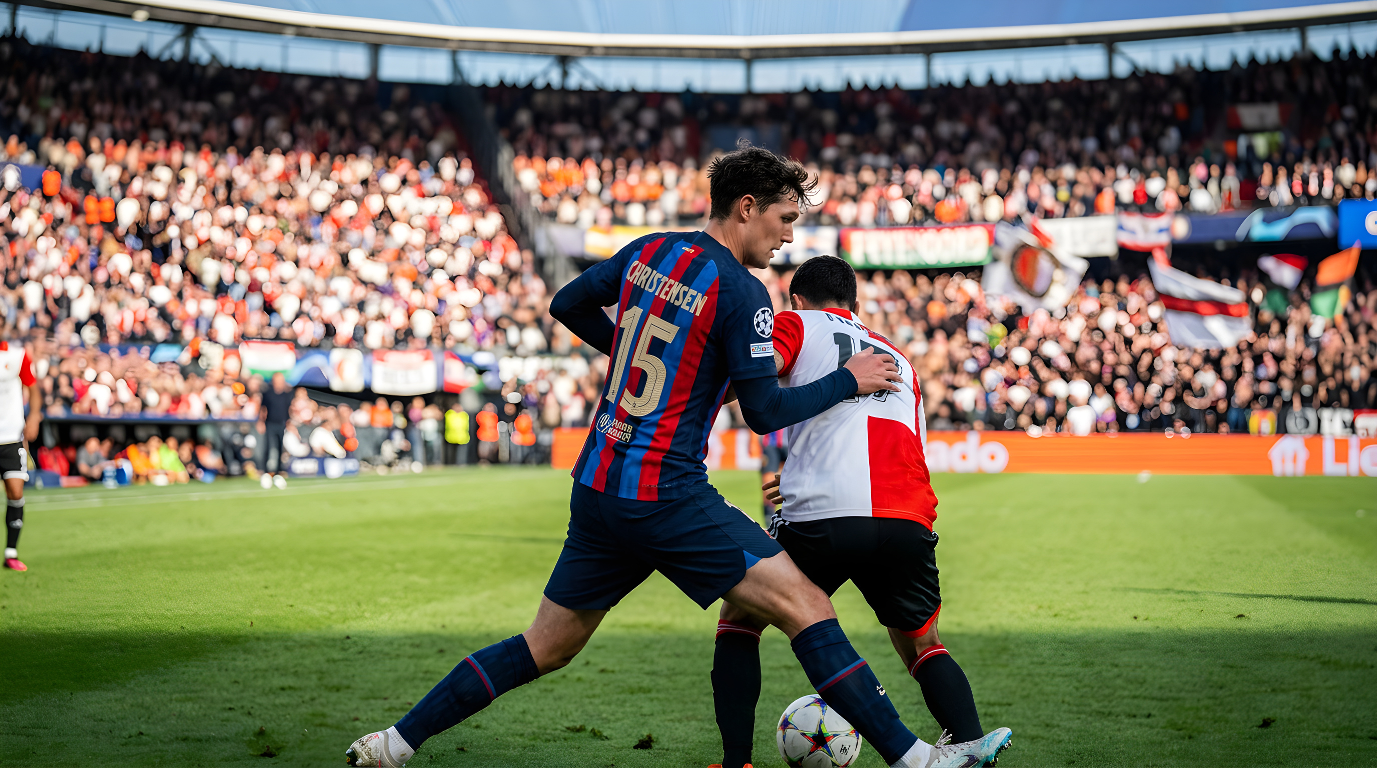 Andreas Christensen starter inde for Barcelona mod Feyenoord