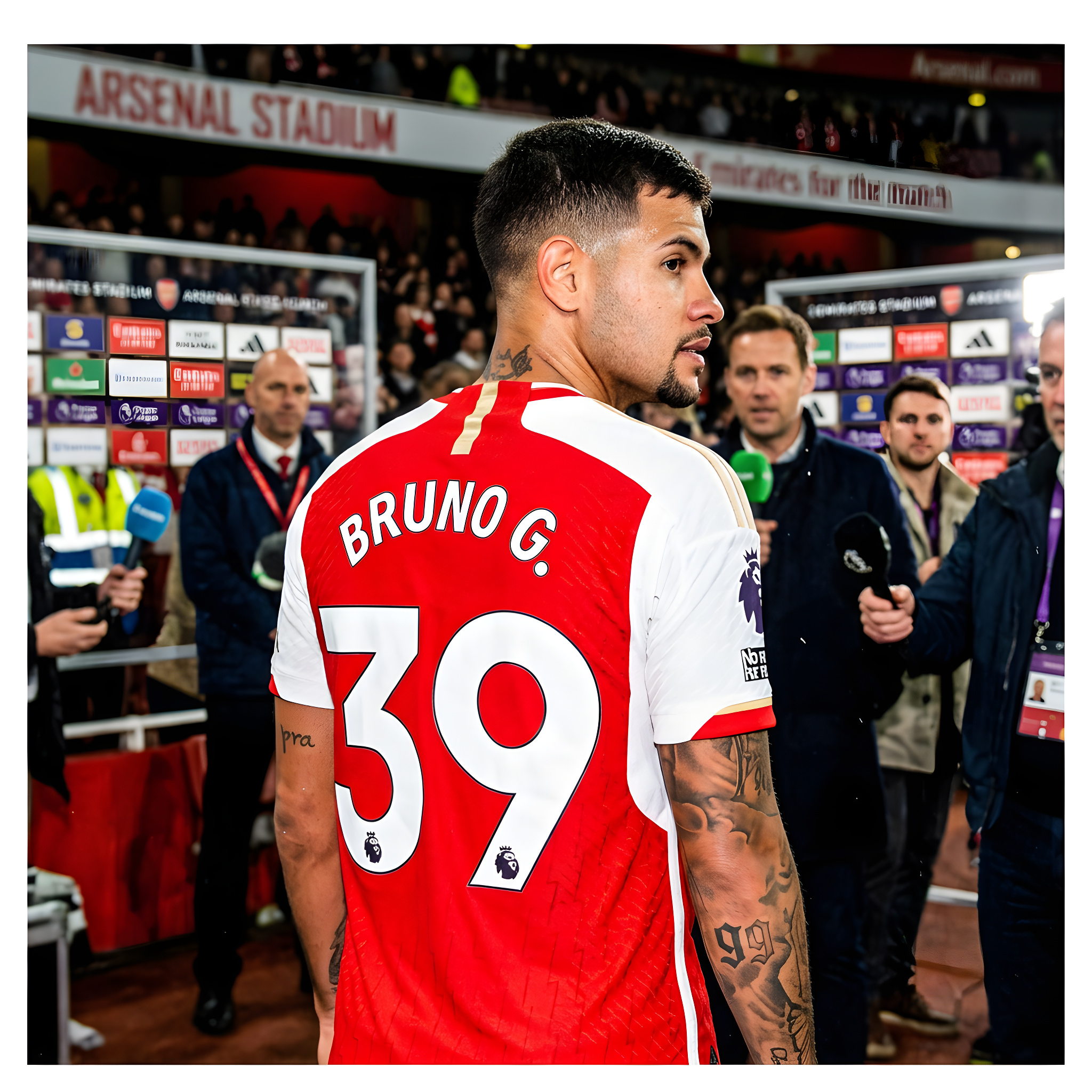 Ny Arsenal-stjerne vælger trøjenummer 39 for at hylde sin far
