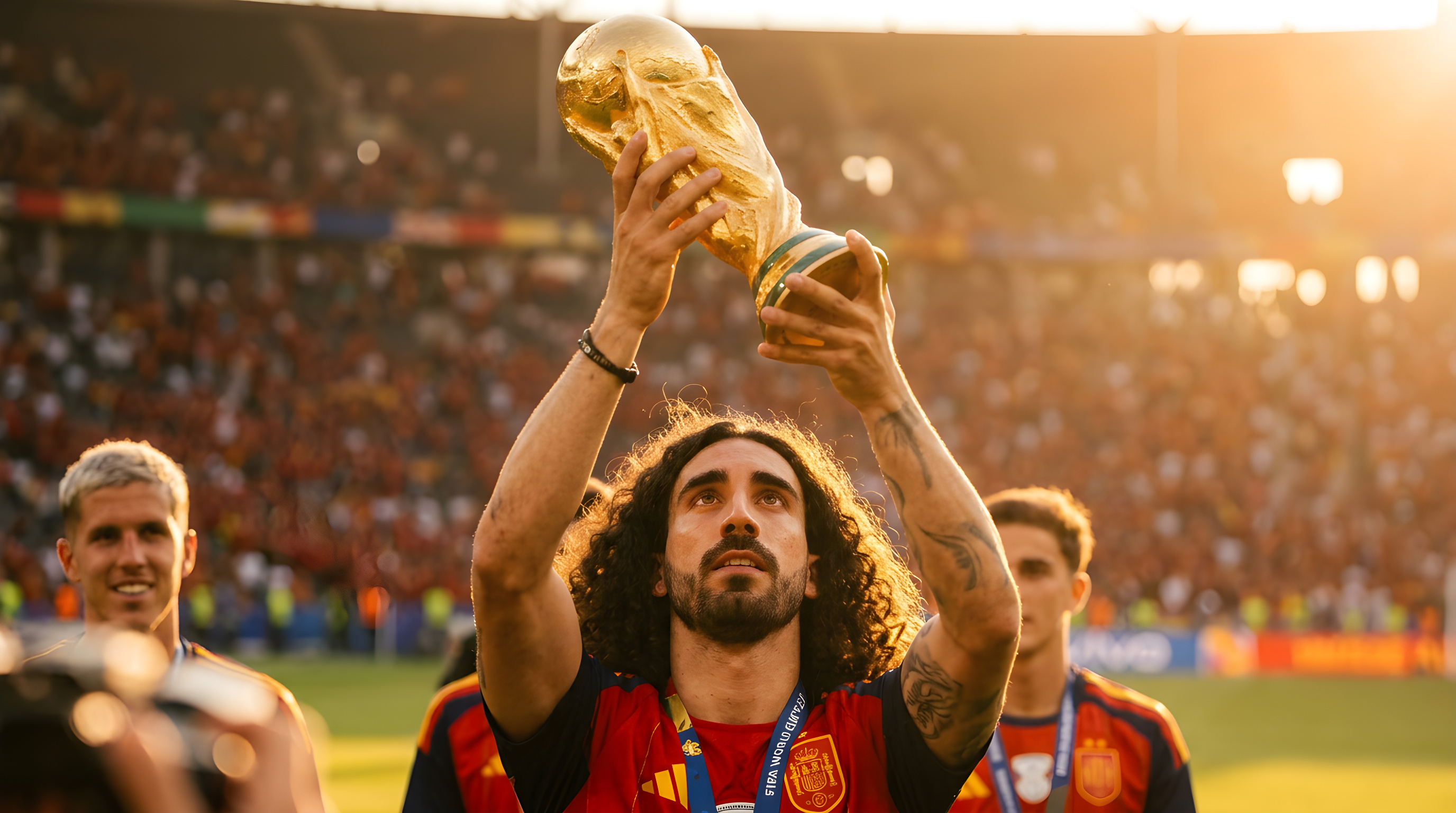 Hvorfor stjernen Marc Cucurella har langt hår