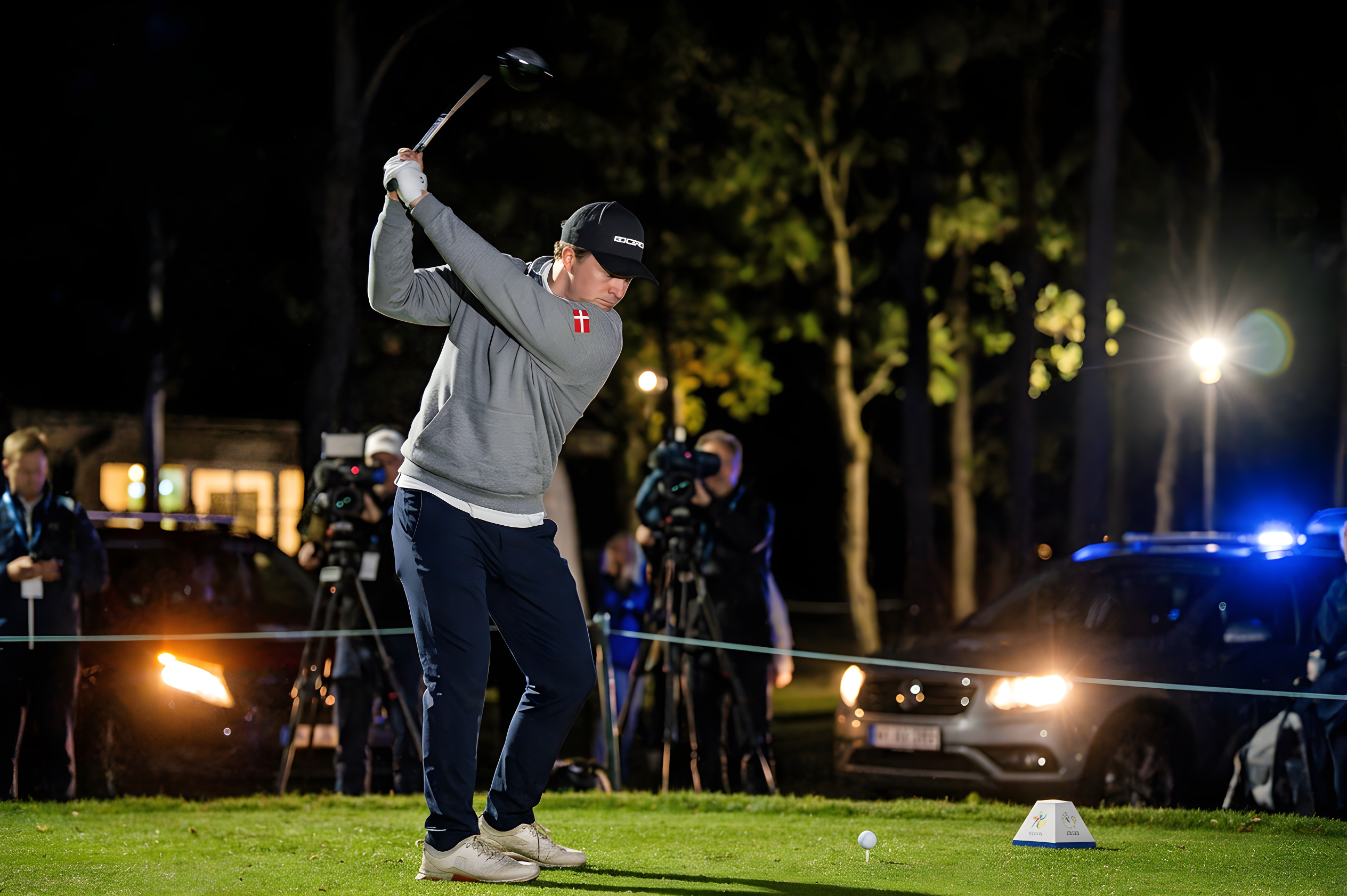 Kasper Grell går efter guldet ved VM i golf for døve