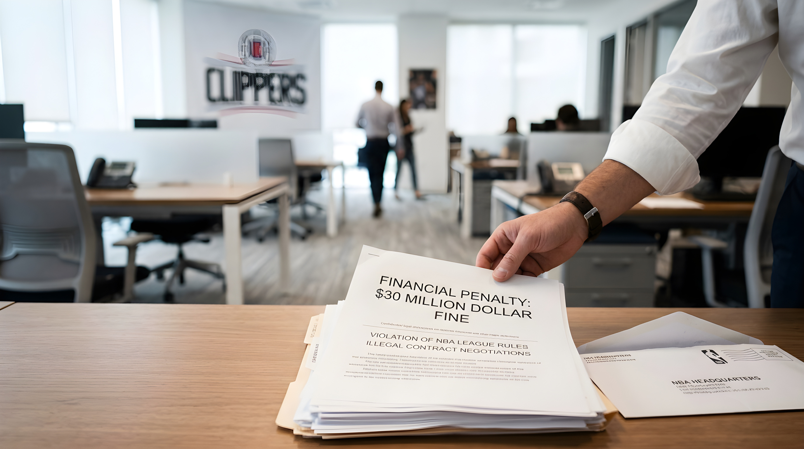 Los Angeles Clippers får kæmpe bøde på 30 millioner dollar
