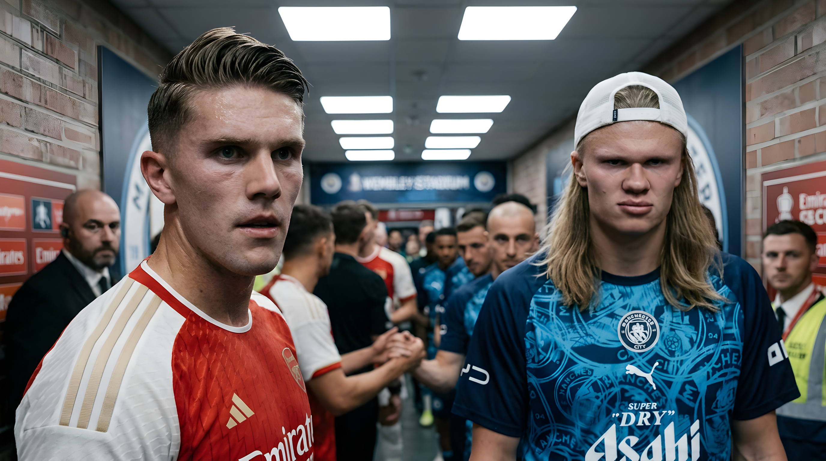 Ophedet stemning før stor finale mellem Arsenal og Manchester City