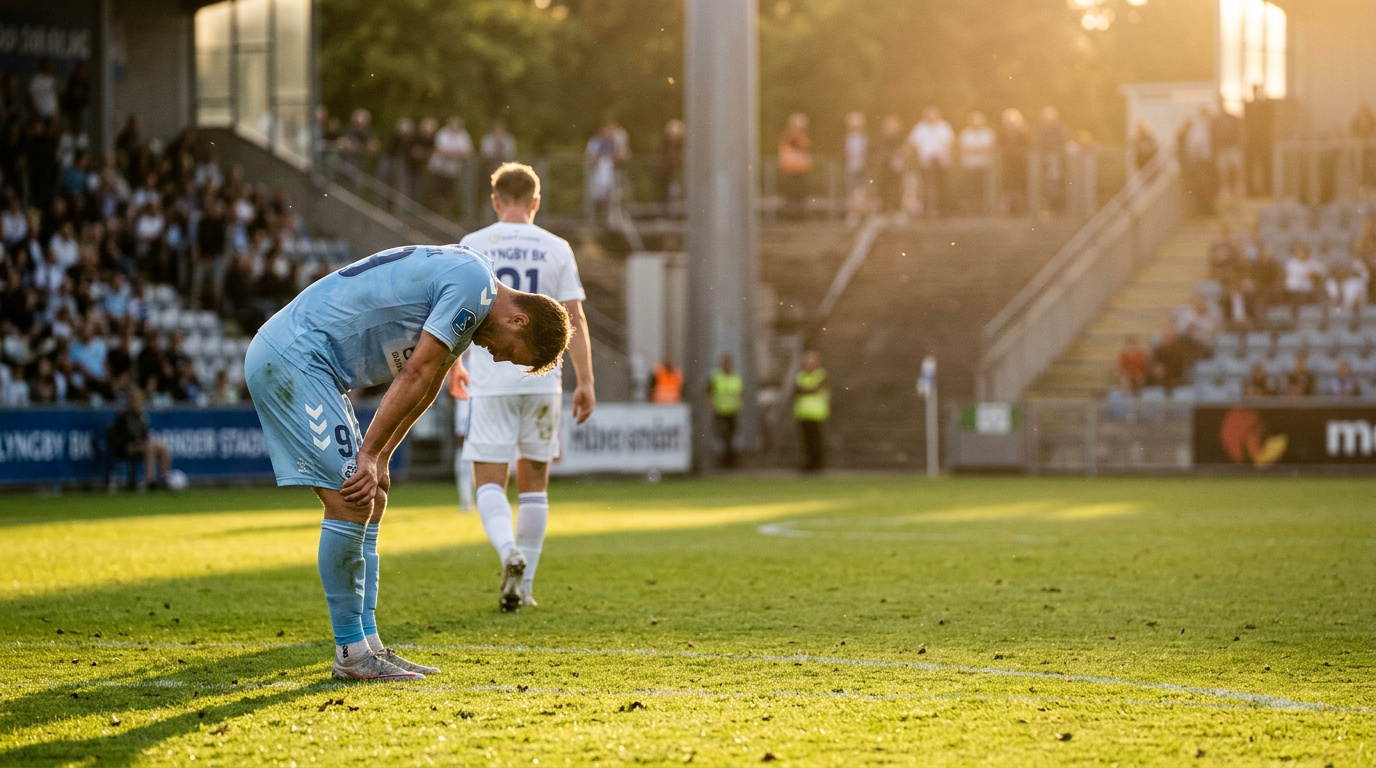 Sønderjyske missede sejren i Lyngby efter kaotisk slutfase