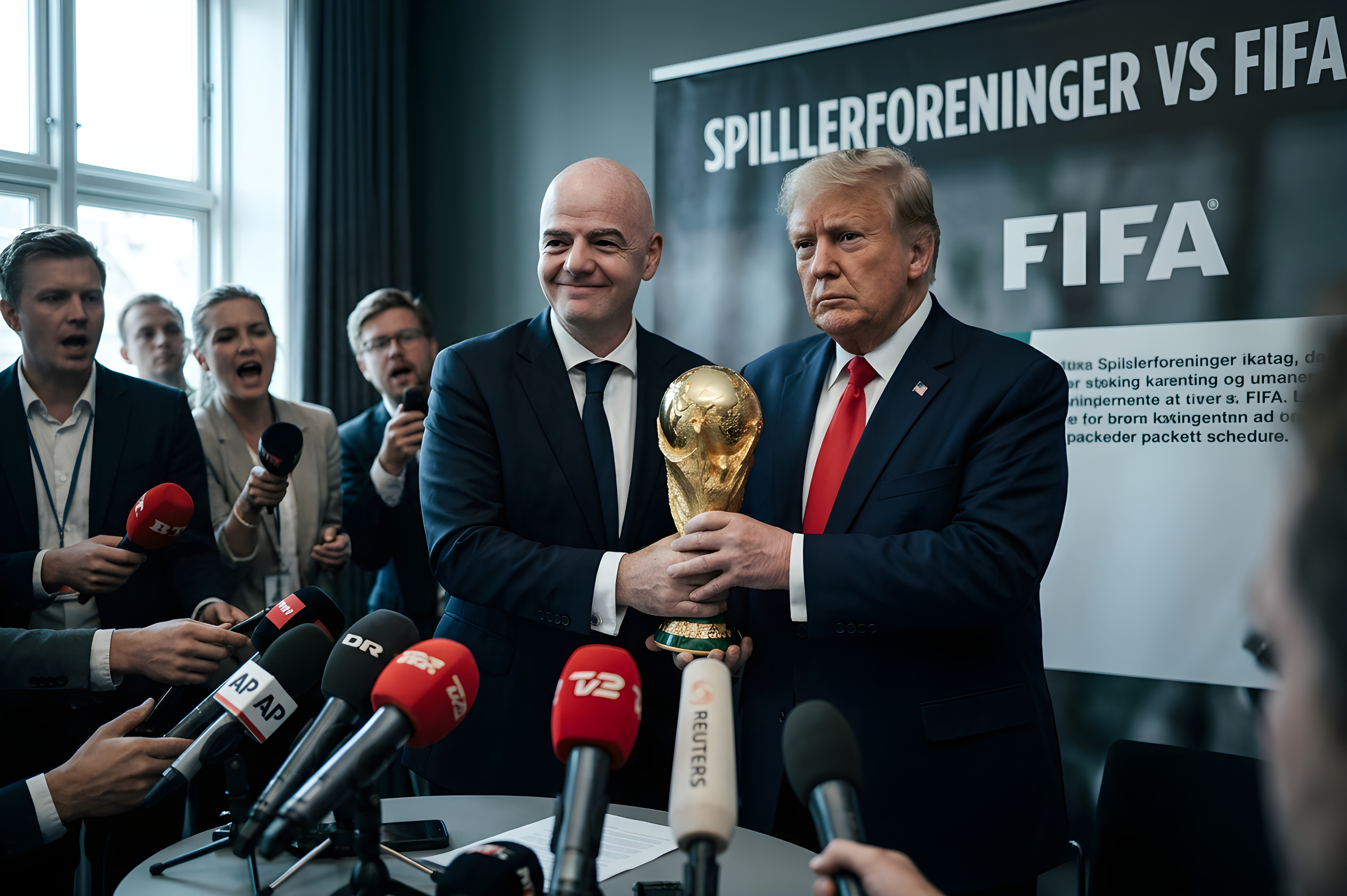 FIFA-præsident presses af trusler om boykot