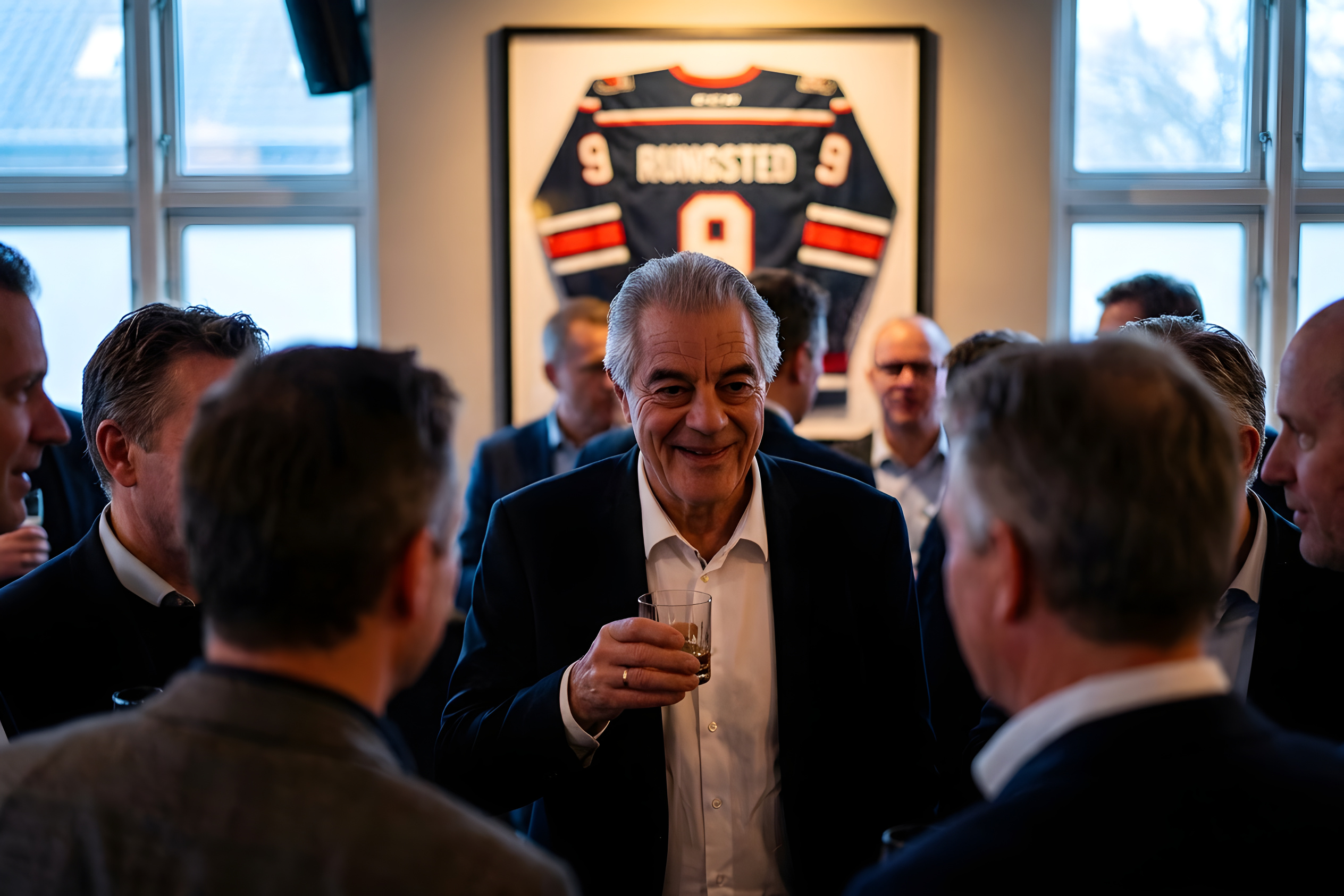 Ishockeyens redningsmand Finn Rosenthal fylder 70 år