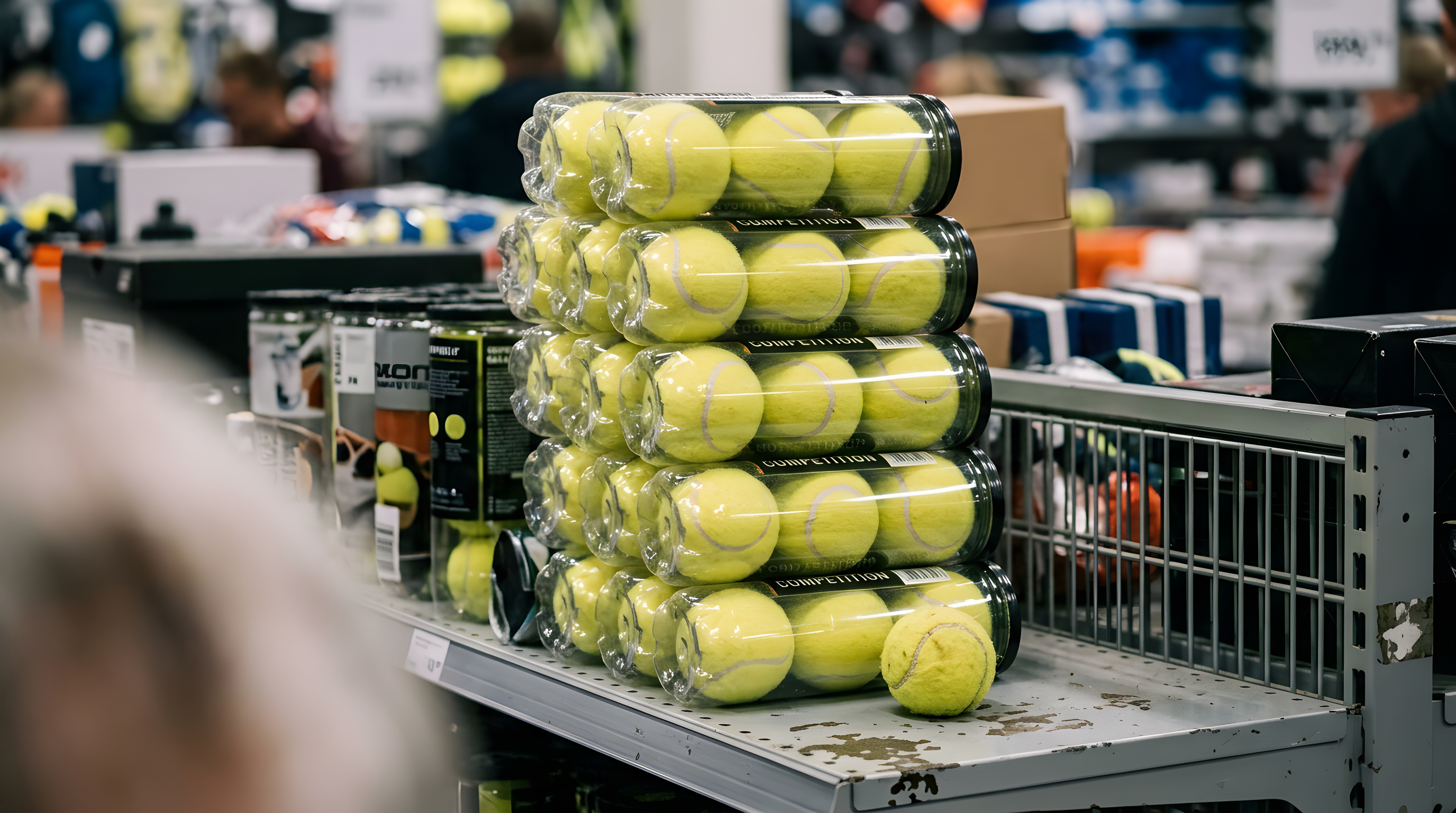 Derfor sælges tennisbolde i tætte dåser