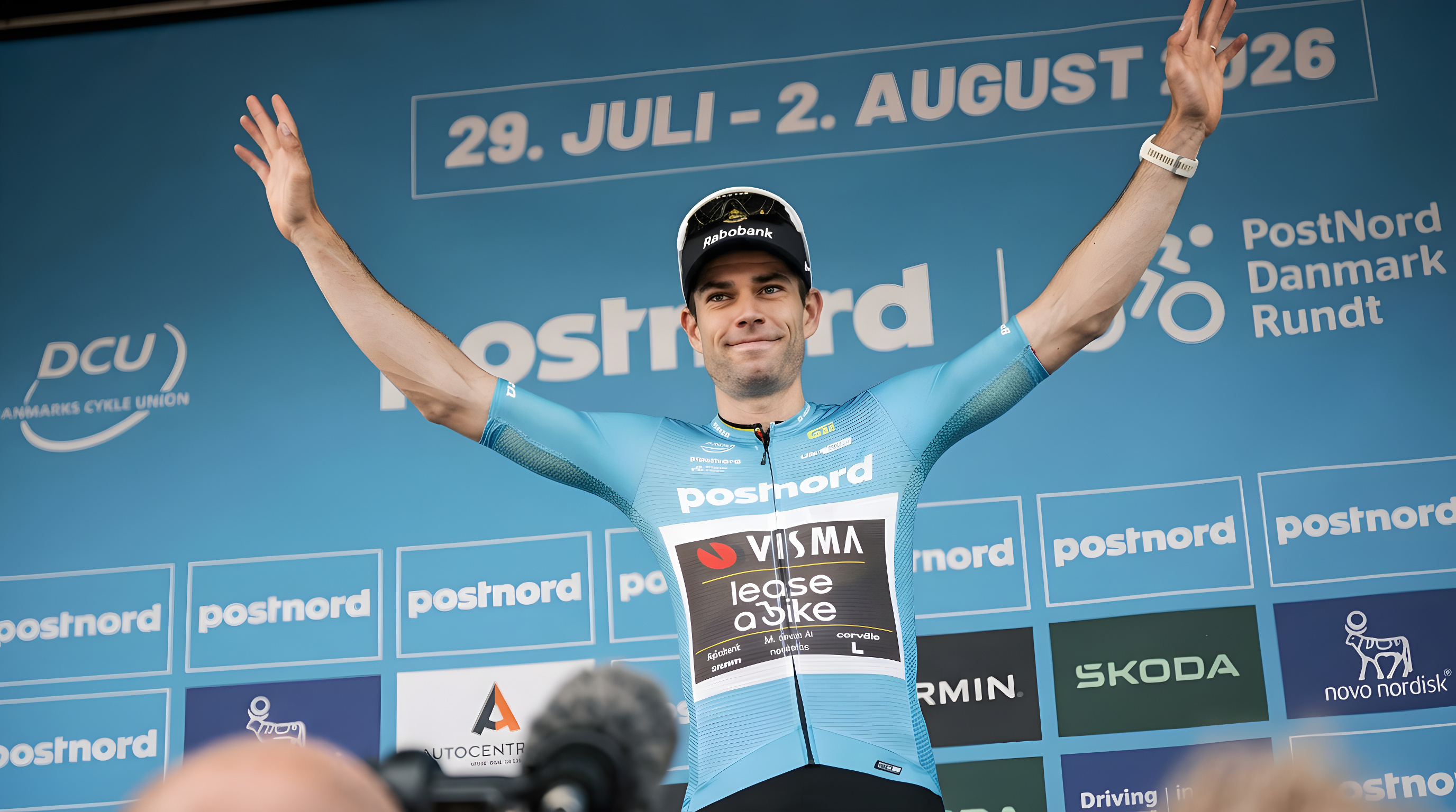 Wout van Aert vinder i Danmark trods voldsomt styrt