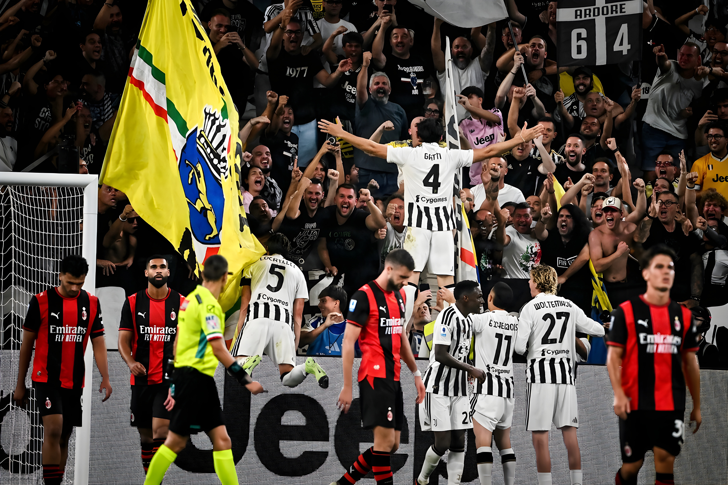 Indskiftet stopper redder Juventus mod AC Milan