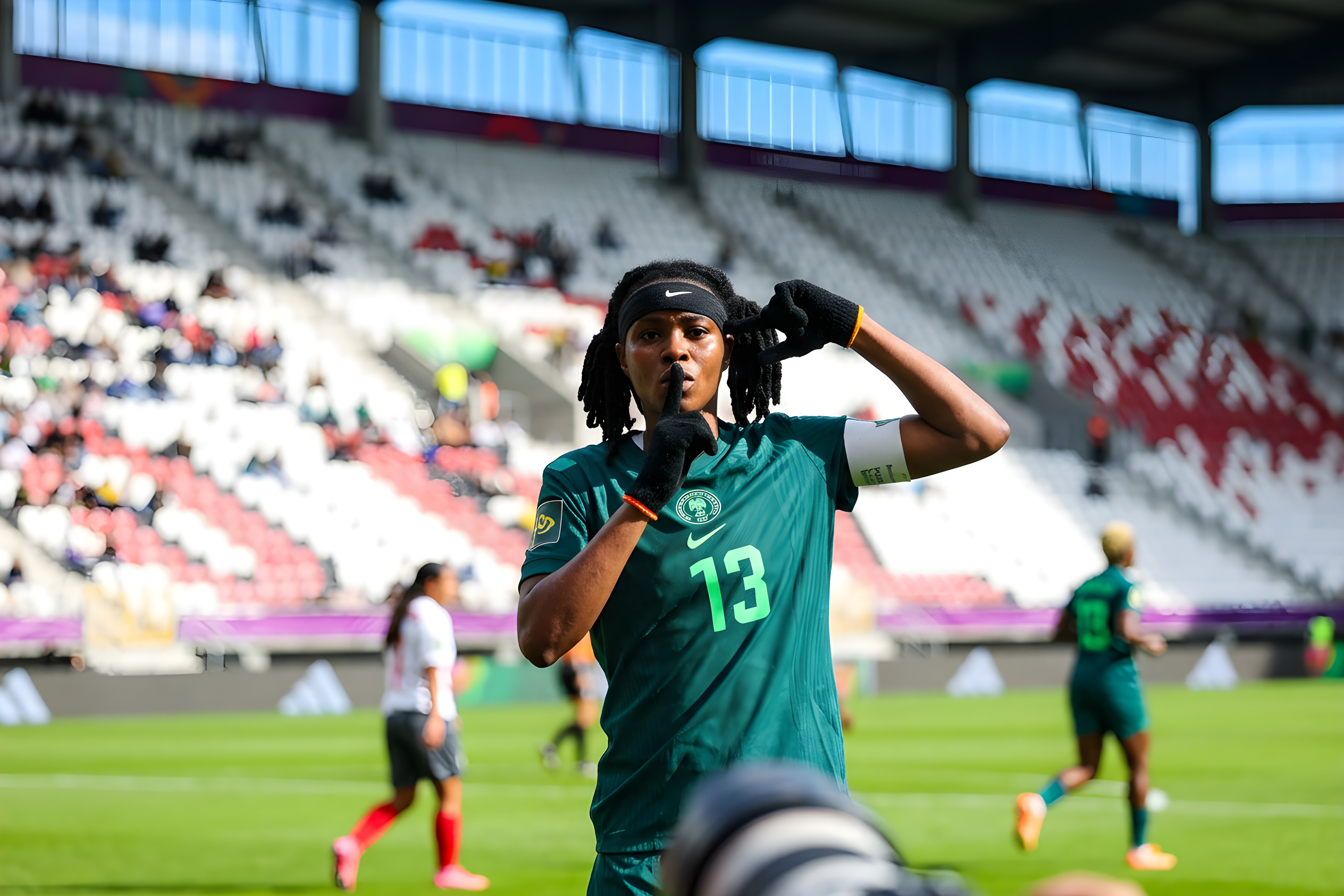 Nigeria vinder 10-1 og er klar til VM-brag mod England
