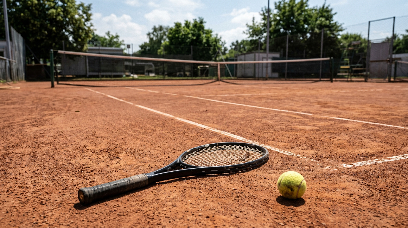 Ung tennisspiller får stor bøde efter lynvisit på banen