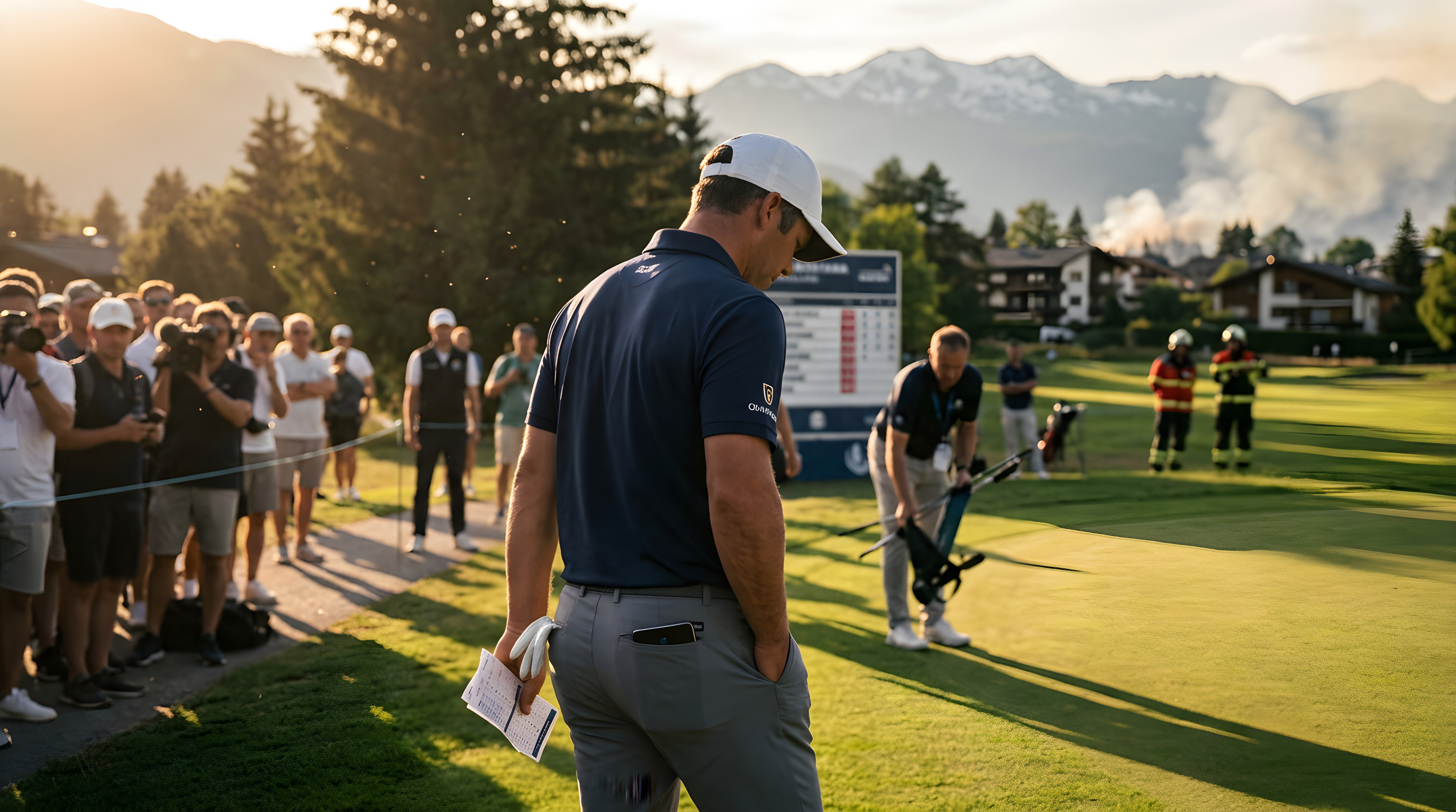 Paul Casey taber gyserafstemning og giver alle penge væk