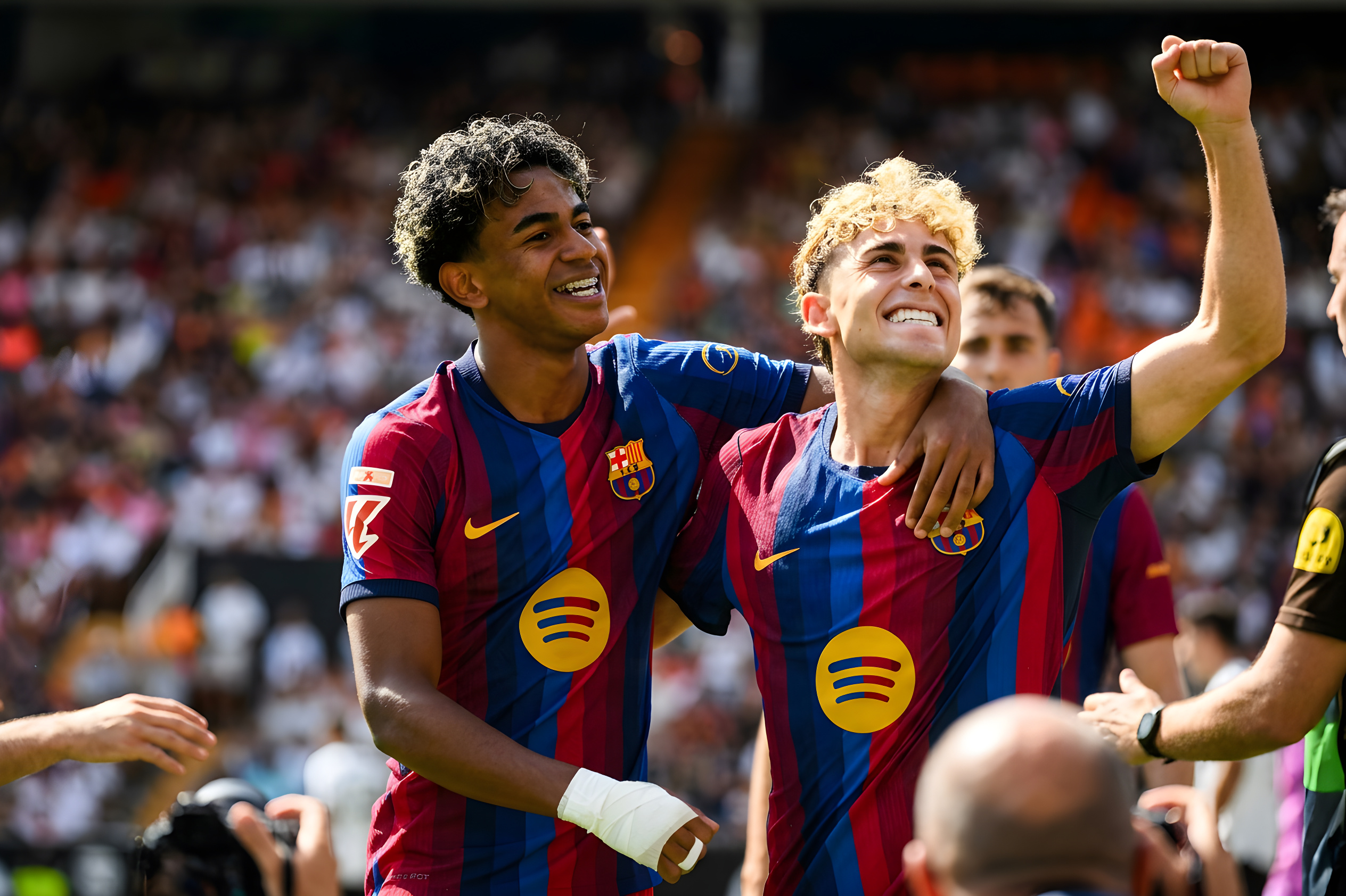 FC Barcelona stormer til tops i La Liga med storsejr