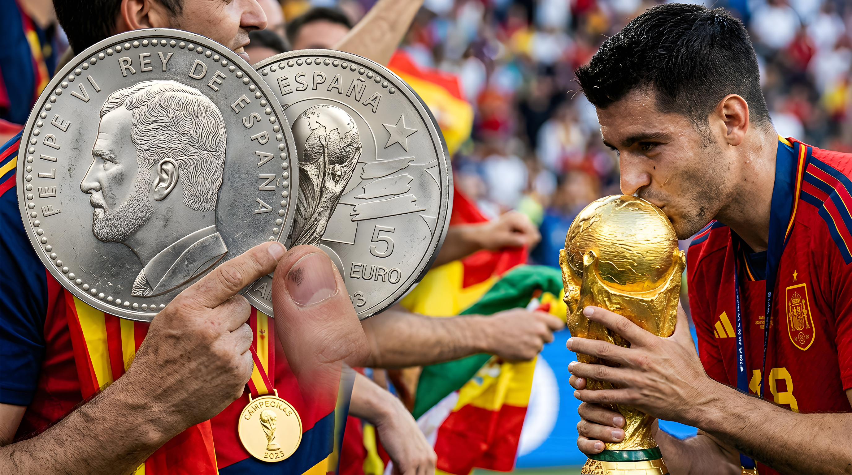 Spanien fejrer VM-guld med en ny samlermønt
