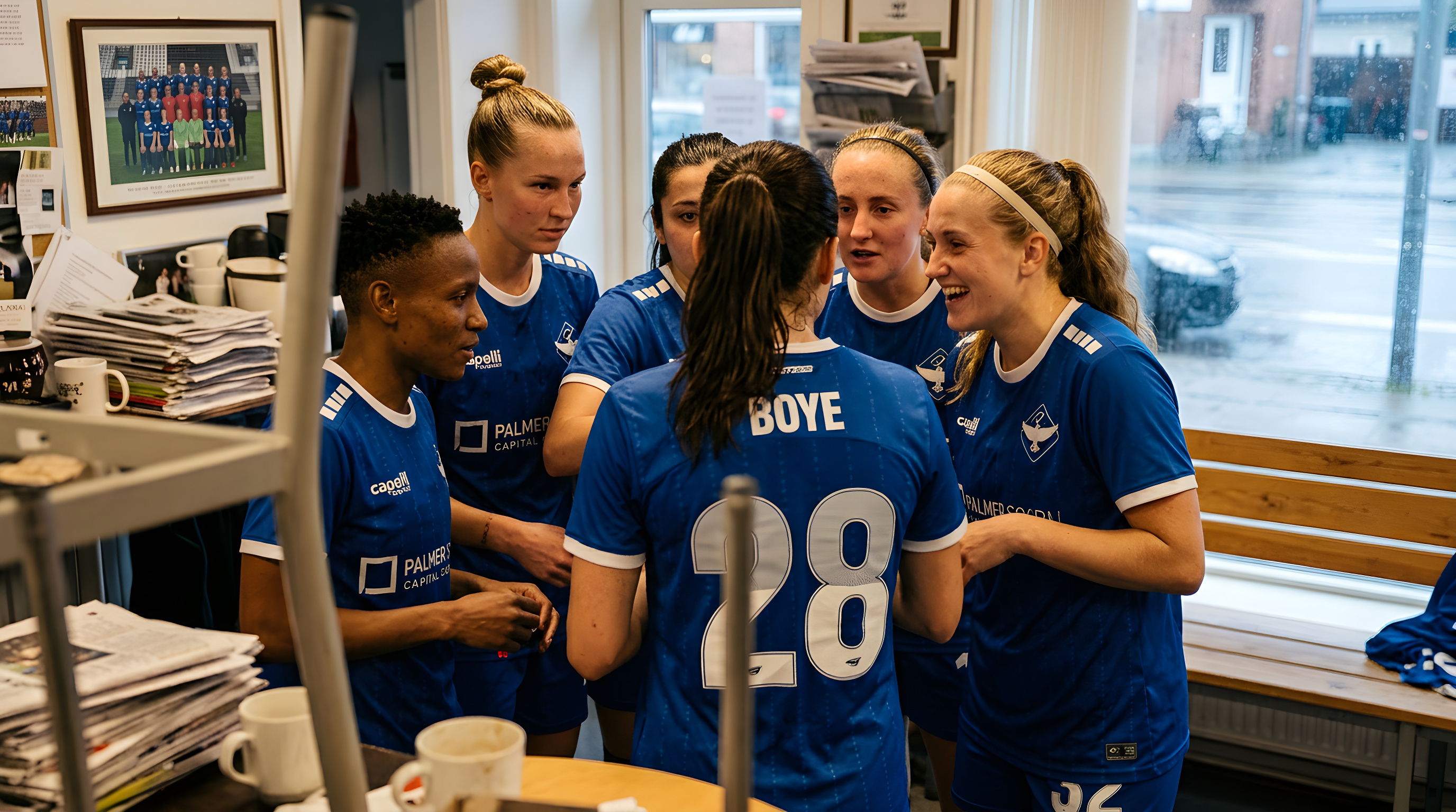 Maria Uhre holder fast i HB Køges sjæl under den europæiske rejse