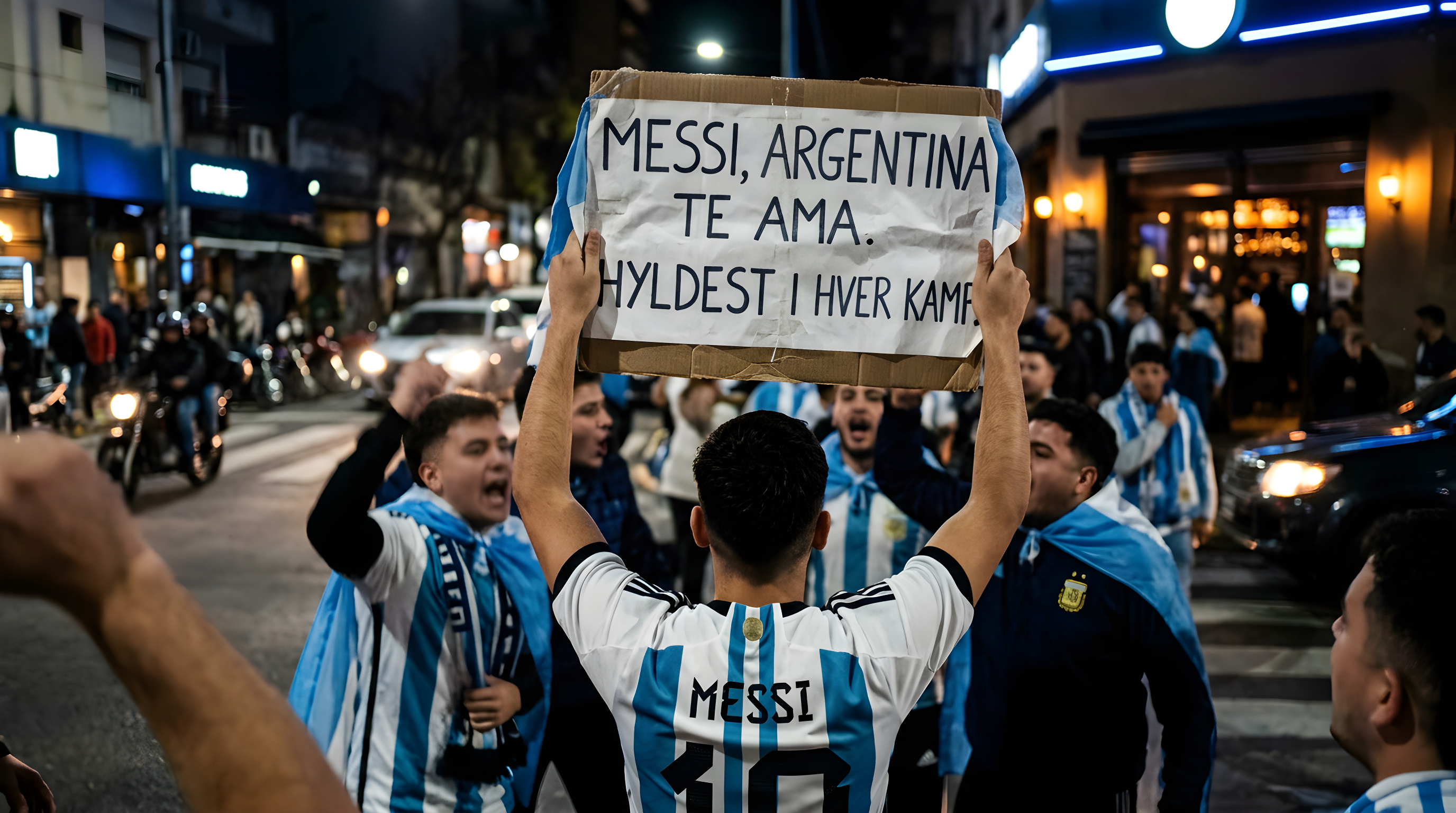 Lionel Messi skal hyldes i alle kampe i Argentina