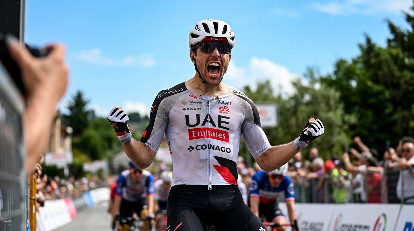 Benoit Cosnefroy vinder dramatisk Coppa Sabatini