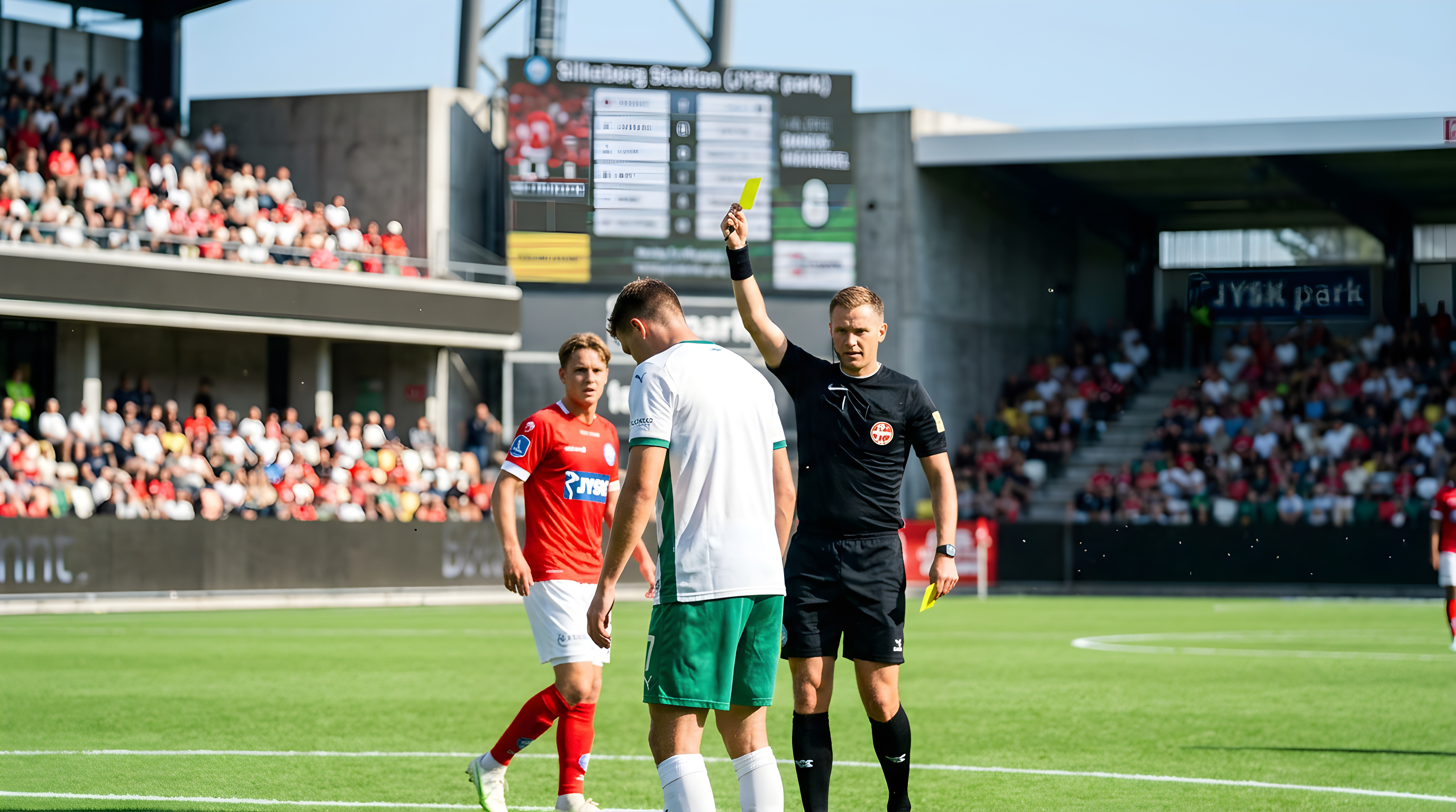 Viborg presset efter tidligt gult kort mod Silkeborg