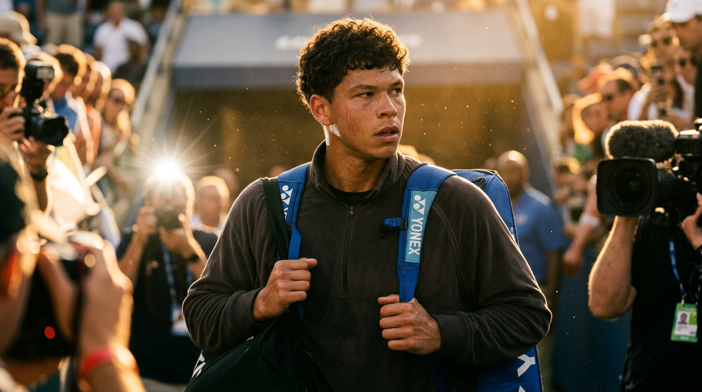 Ben Shelton kæmper sig i finalen ved US Open