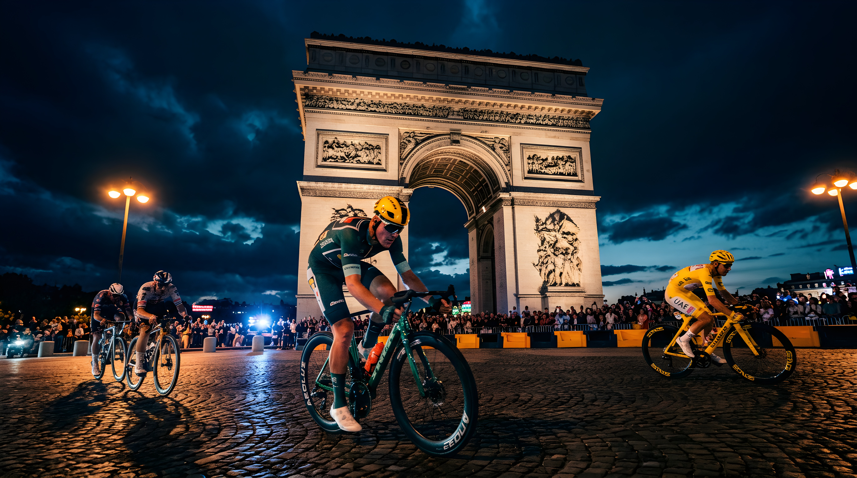 Tour de France sluttede i et vildt drama