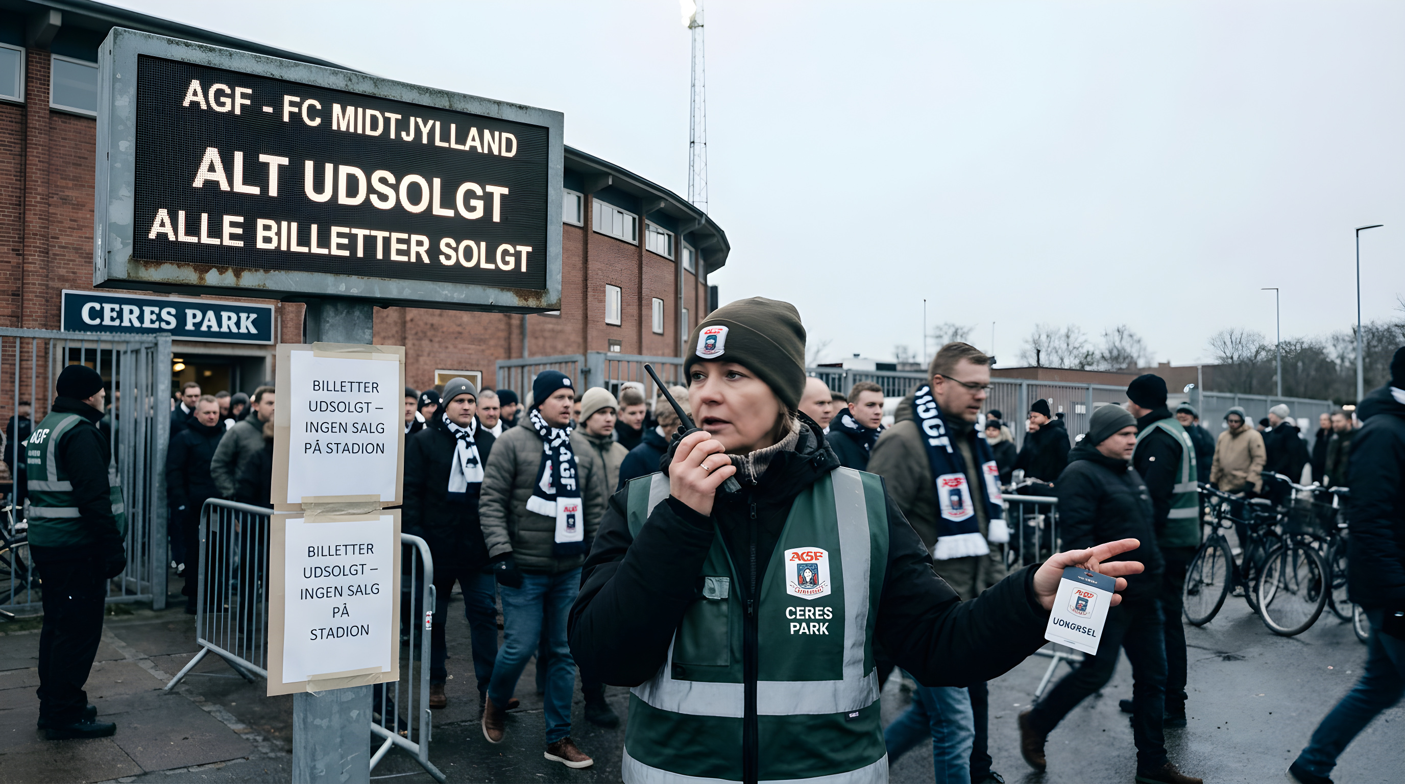 AGF melder helt udsolgt til topbrag mod FC Midtjylland