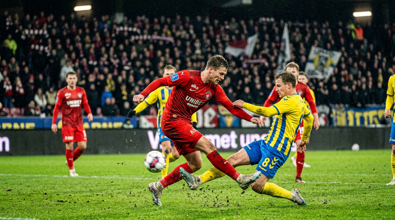FC Midtjylland tager imod FC Nordsjælland i topbrag