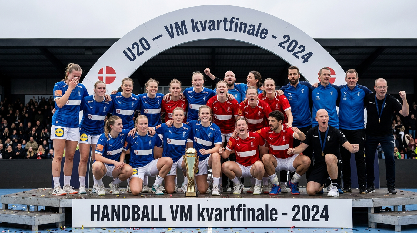 Danmark klar til VM-kvartfinale: Møder Serbien torsdag kl. 10.00 efter gruppesejr