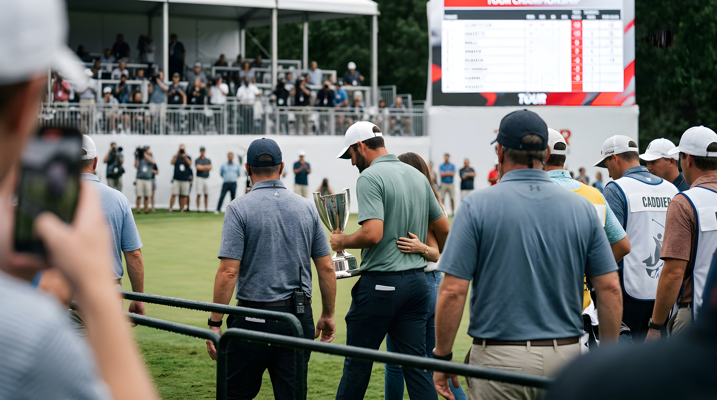 Scottie Scheffler spinder guld på historisk golfsejr