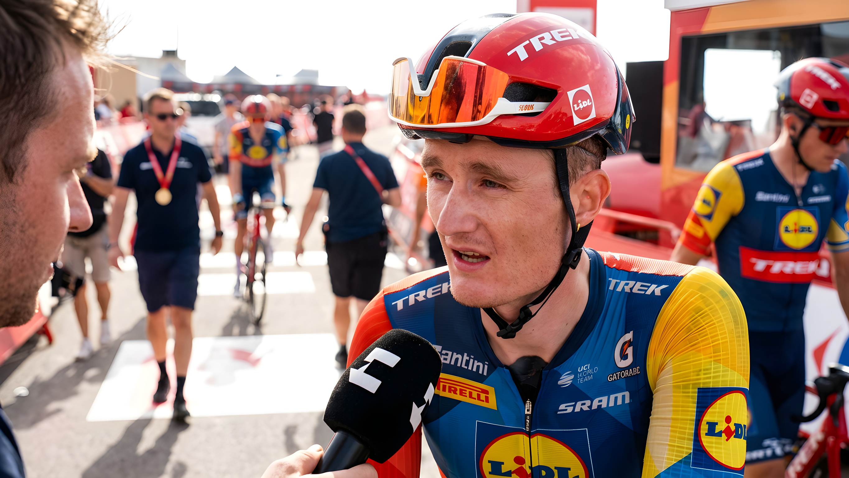 Mathias Norsgaard frygtede han var ude af Vueltaen