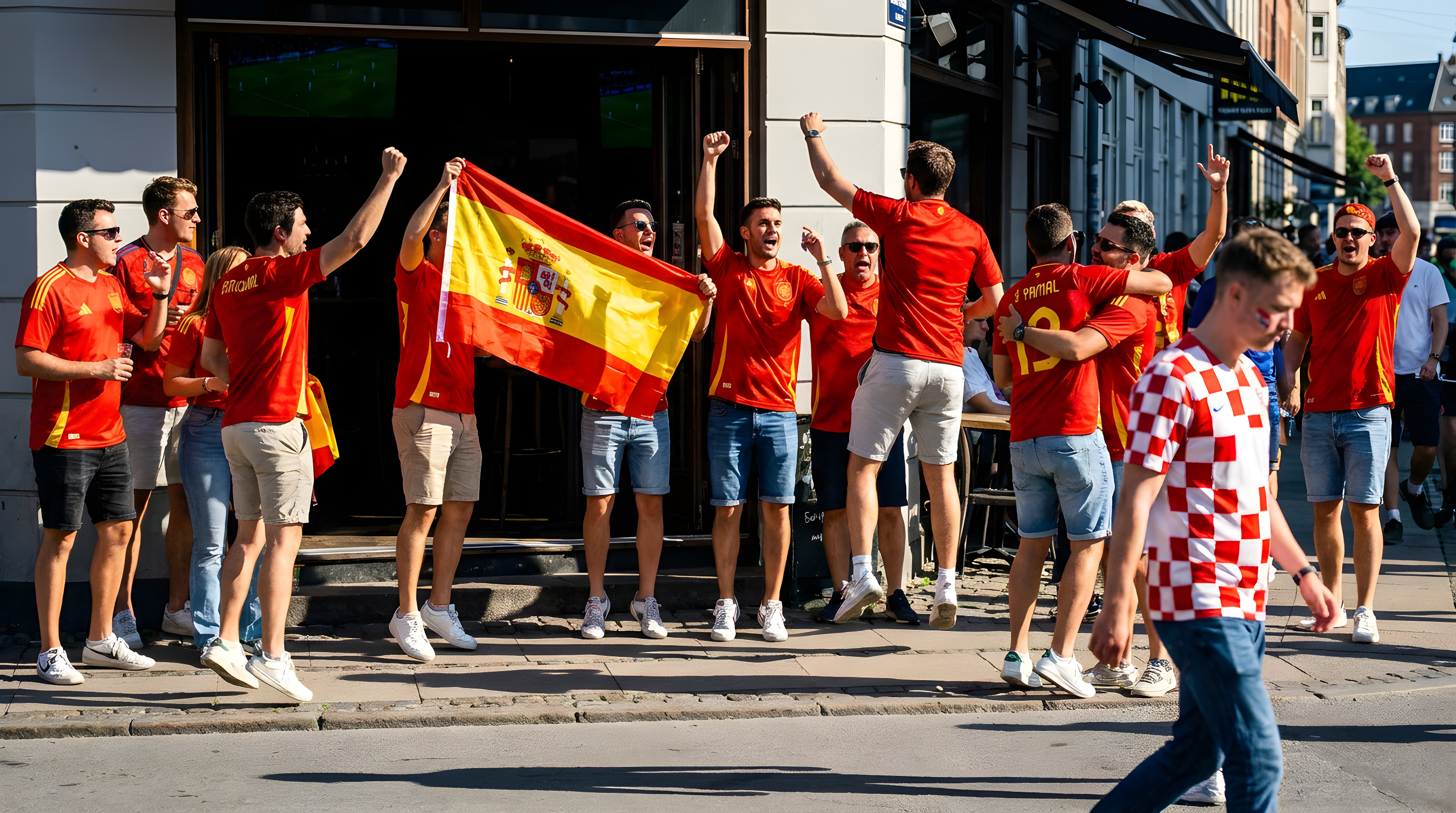Spanien knuser Kroatien efter storspil af Yamal