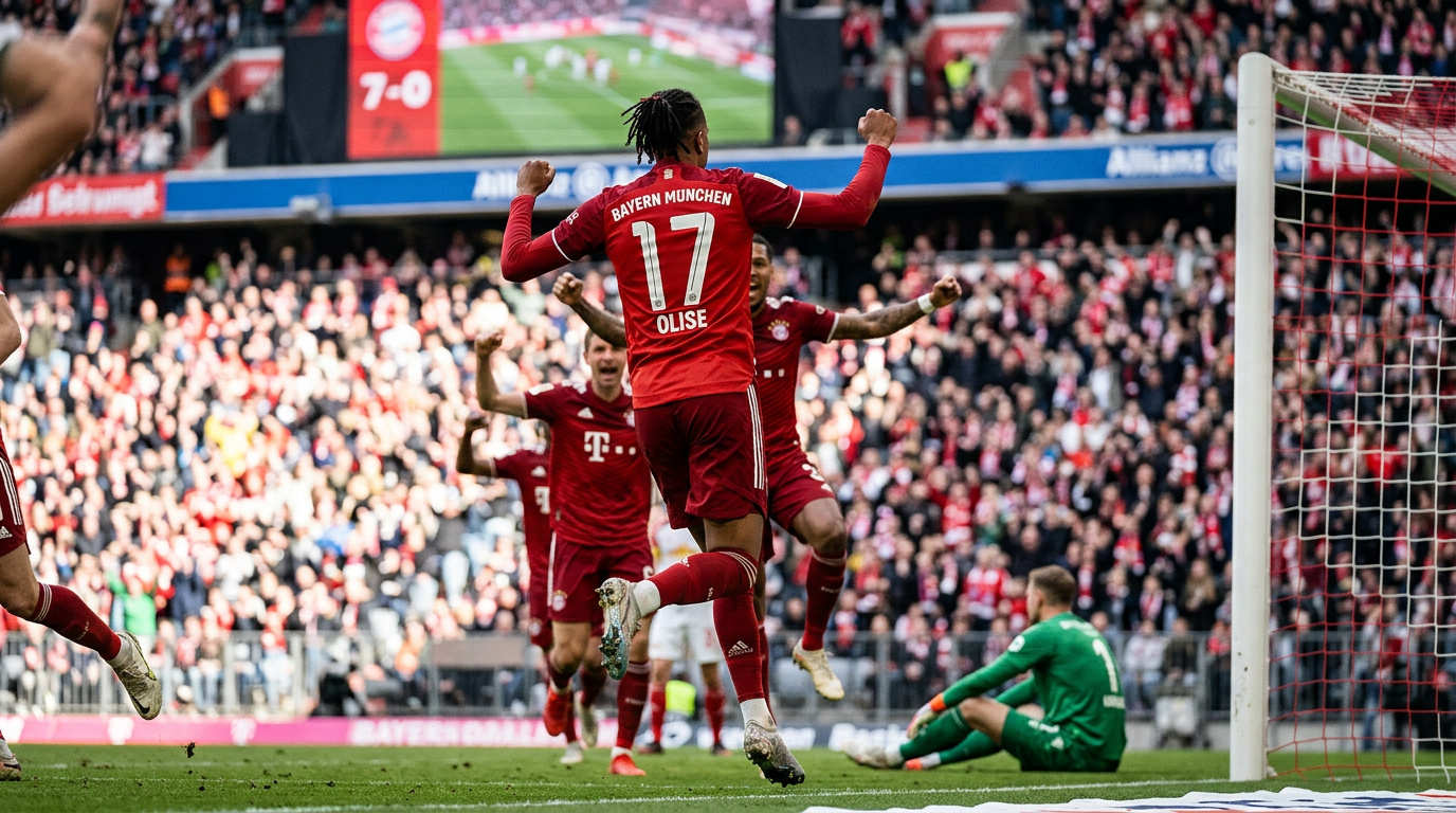 Bayern München smadrer Union Berlin med 7-0