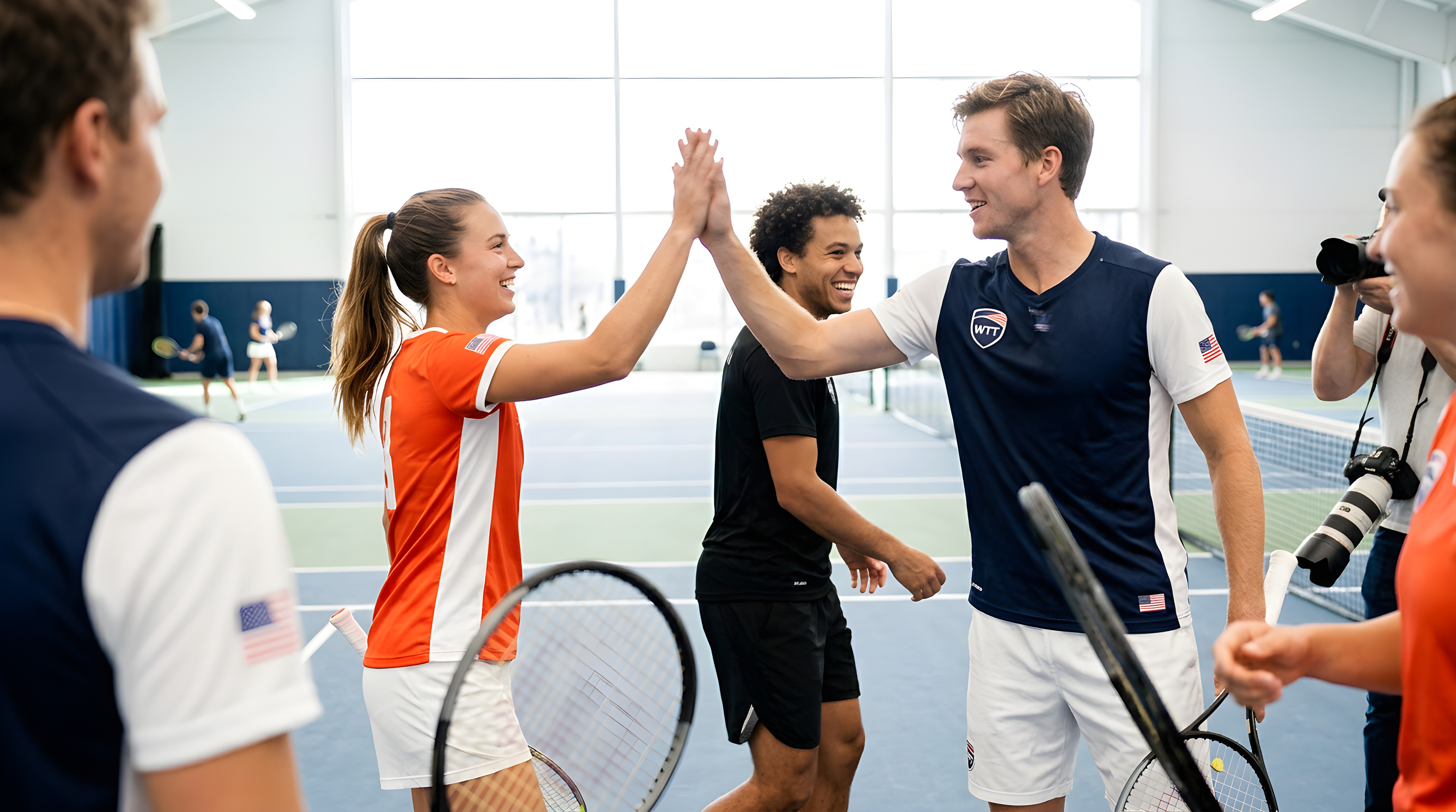 Amerikanske tennisstjerner klar til World Team Tennis