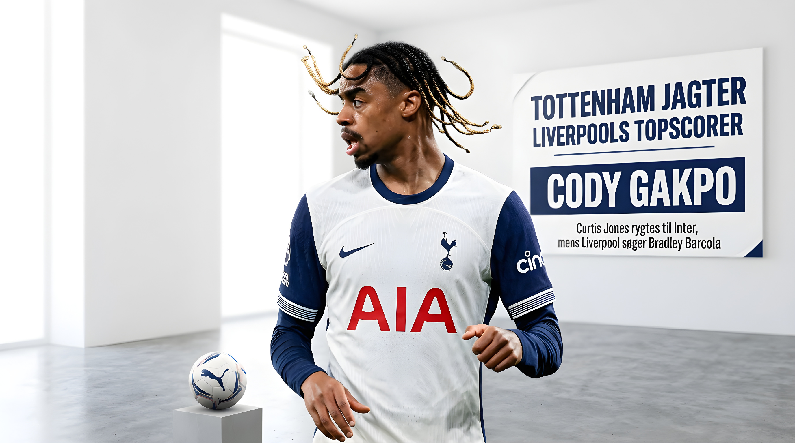 Tottenham jagter Liverpools topscorer Cody Gakpo