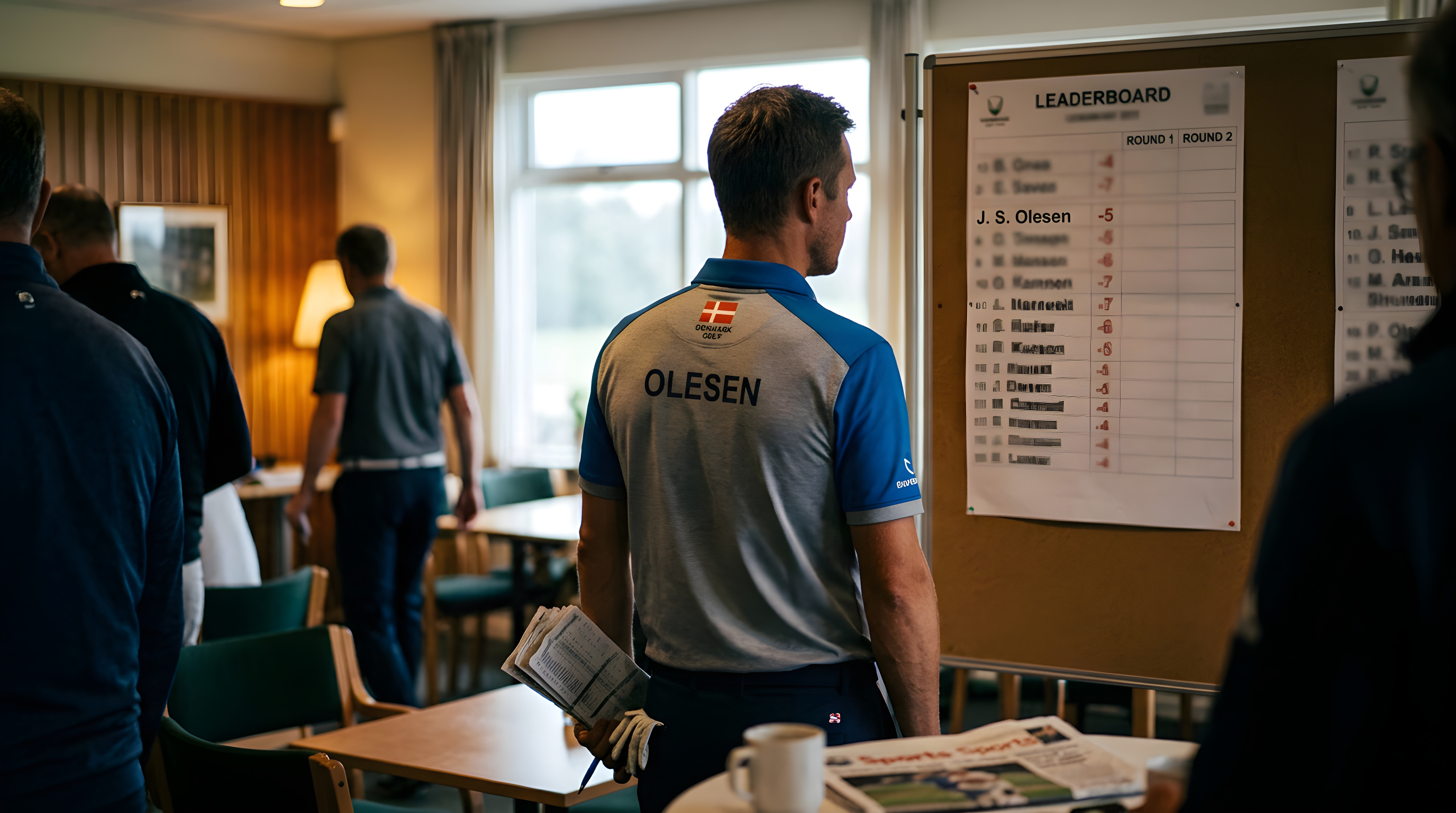 Jacob Skov Olesen tæt på toppen på PGA Tour