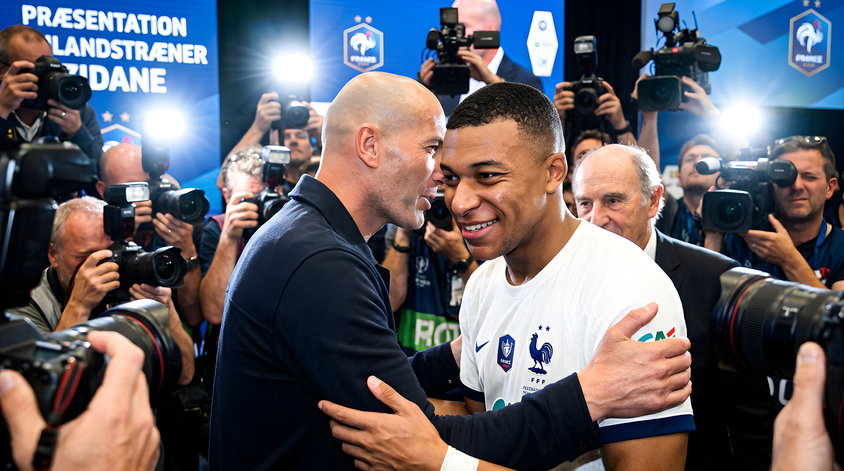 Zinedine Zidane præsenteres som ny fransk landstræner