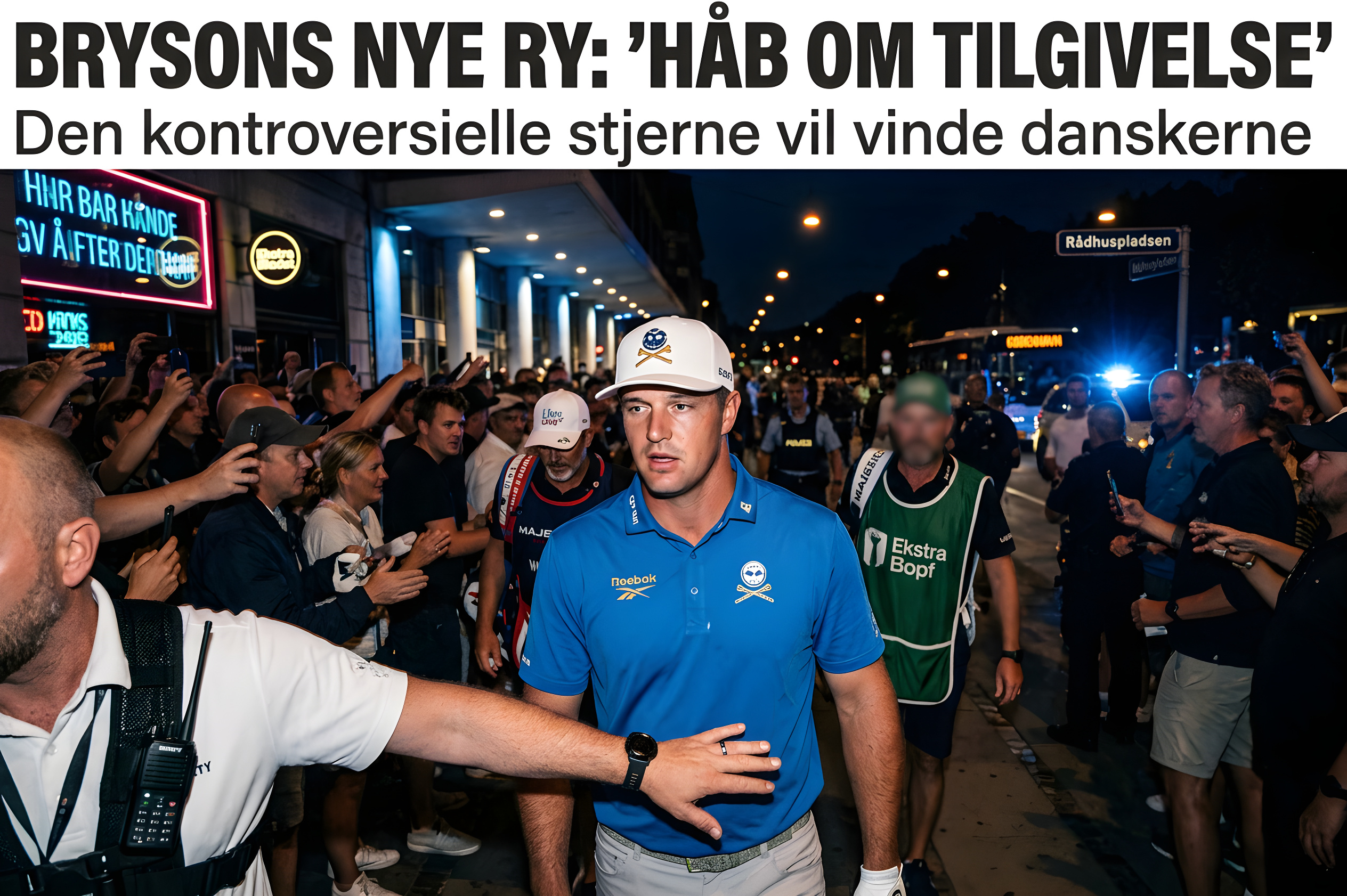 Bryson DeChambeau vil ændre sit dårlige ry